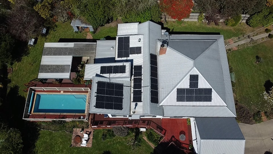 Woodend Solar and Battery Installation