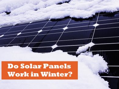 Do solar panels work in winter?